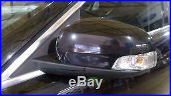 09 Jaguar XF Left Driver Blind Spot Door Mirror (Ultimate Black PEL) C2Z19392