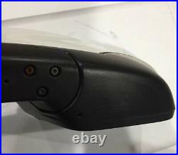 10-12 Mazda CX-9 Left Driver Side View Power Mirror With Blind Spot Alert White