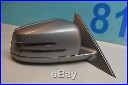 10-13 W221 Mercedes S550 S600 S400 Front Right Side Mirror Blind Spot Grey