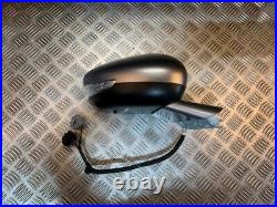 11-18 Peugeot 508 Mk1 Saloon Driver Side Fold Wing Mirror Grey Kca/blind Spot