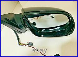 #124 Black Right Passenger Side Mirror For Audi Q7 With Blind Spot 2011 2012-18