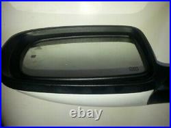 12-15 Chrysler 300 Power Mirror Left white With Blind spot OEM