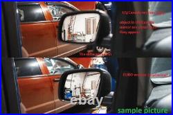 12-18 OEM ORIGINAL AUDI A6 S6 LEFT side Auto DIM HEATED MIRROR GLASS LH euro