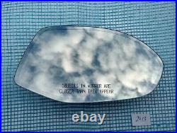 12-18 OEM ORIGINAL AUDI A7 RS7 RIGHT side Auto DIM HEATED MIRROR GLASS USA type