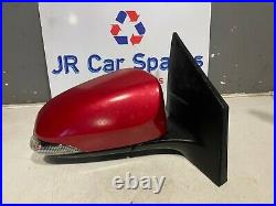 12-18 Toyota Auris Mk2 Drivers Side Electric Powerfold Wing Mirror Red Indicator
