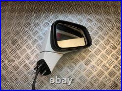 12-19 Vauxhall Mokka Mk1 Driver Side Power Folding Wing Mirror White Gaz /z40r