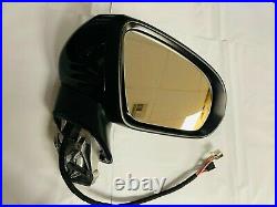 #139 BLACK RIGHT SIDE PASSENGER MIRROR WithBLIND SPOT FOR MERCEDES C250 C300 COUPE