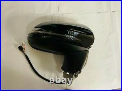 #139 BLACK RIGHT SIDE PASSENGER MIRROR WithBLIND SPOT FOR MERCEDES C250 C300 COUPE