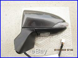 13 Toyota Venza Driver Side Heated Turn Signal Blind Spot Exterior Door Mirror