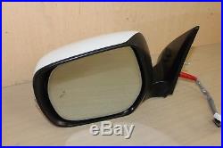 14-16 Lexus Gx460 Auto DIM Blind Spot Signal Memory Mirror 15 Wire White Left