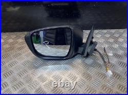 14-19 Nissan Juke Passenger Side Fold Wing Mirror Malbec Black Paint Gac/camera