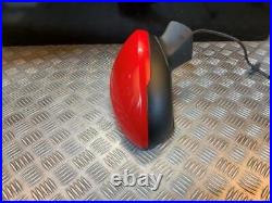 15-19 Vauxhall Astra K Mk7 Driver Side Fold Wing Mirror Red Gbh/z50b/blind Spot