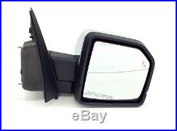 16-18 Ford F-150 Platinum chrome passenger Side View Mirror blind spot camera OE