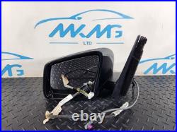 16-19 Mercedes Gle W166 Oem Left N/s Power Fold Wing Mirror + Camera Black 197