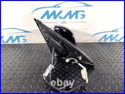 16-19 Mercedes Gle W166 Oem Left N/s Power Fold Wing Mirror + Camera Black 197