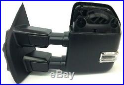 17-19 Ford Super Duty heat blindspot telescoping LH Trailer Tow Side View Mirror