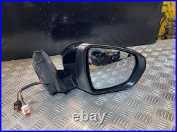 17-22 Vauxhall Grandland X Driver Fold Wing Mirror Black/blind Spot (scratched)
