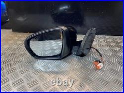 17-22 Vauxhall Grandland X Passenger Side Fold Wing Mirror Black/blind Spot