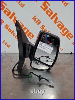 18-23 Ford Tourneo Transit Custom Wing Mirror Driver Side Power Fold Blind Spot
