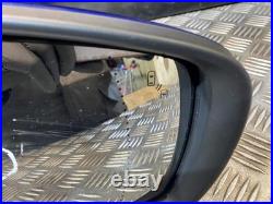 19-23 Renault Kadjar Driver Side Fold Wing Mirror Blue Terqh/blind Spot Scratch