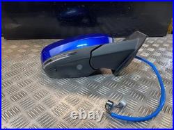 19-23 Renault Kadjar Driver Side Fold Wing Mirror Blue Terqh/blind Spot Scratch 19-23 Renault Kadjar Driver Side Fold Wing Mirror Blue Terqh/blind Spot Scratch