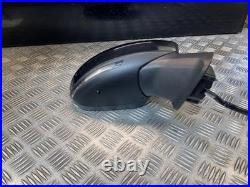 19-24 Renault Captur Mk2 Driver Off Side Power Fold Wing Mirror Black/blind Spot