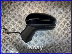 19-24 Renault Captur Mk2 Passenger Side Power Fold Wing Mirror Black/blind Spot