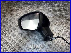 19-24 Renault Captur Mk2 Passenger Side Power Fold Wing Mirror Black/blind Spot