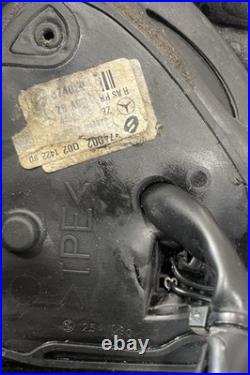 2003 Mercedes S Class W220 Driver Side Power Folding Wing Mirror Metallic Blue