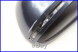 2008 2009 AUDI A8 D3 FRONT RIGHT SIDE VIEW MIRROR With LANE CHANGE / BLIND SPOT