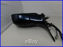 2009-2011 Cadillac DTS Driver Side Rear View Power Door Mirror Blind Spot Blue