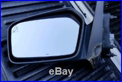 2010-12 Ford Fusion Milan Driver Side View Mirror Power With Blind Spot Alert