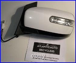 2010-2012 Mazda Cx7 Cx-7 Left Driver Side Door Mirror Blind Spot Lh White