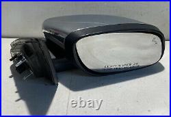2010 2018 Ford Taurus Right Passenger Side Mirror With Blind Spot 14 Pin Chrome