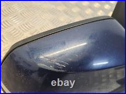 2011 Bmw 1 Series F20 F21 Driver Right Side Wing Mirror 6 Pin Blue A76 #4h