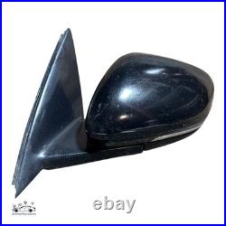 2011 JAGUAR XJ X351 WING MIRROR POWER FOLD LEFT SIDE BLIND SPOT Ebony Black