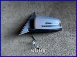 2011 MERCEDES C CLASS N/S Passengers Door Wing Mirror Power Fold