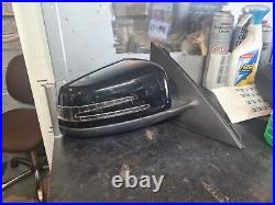 2013 Mercedes Benz C Coupe W204 Wing Mirror Electric Folding Complete R/H
