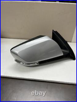2014-2018 Chevy Impala RH Passenger Mirror WithTurn Signal WithBlind Spot OEM Silver