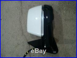 2015-18 Cadillac Escalade DRIVER LEFT side mirror with blind spot & Camera WHITE