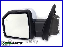 2015 2016 Ford F150 Left Driver Side View Mirror With Power Fold Blind Spot OEM