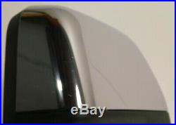 2015-2017 Ford F150 DRIVER Mirror CHROME TOWING BLIND SPOT Heat NO CAMERA
