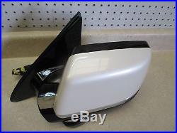 2015-2017 Gm Lh Driver Side Rear View Door Mirror With Camera Surround 360 White