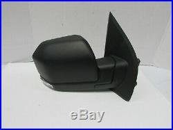 2015-2018 FORD F150 BLACK TEXTURED OEM RIGHT POWER DOOR MIRROR With BLIND SPOT D3