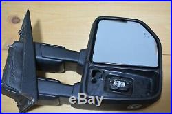 2015-2018 Ford F150 OEM Power Telescoping Tow Mirror Camera Blind Spot Heated