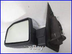 2015-2018 Ford F-150 Left Side Signal Mirror Camera Chrome Blind Spot Power Fold