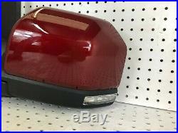 2015-2019 Ford F150 Pickup Driver Side Mirror RED WithPower Folding Blind Spot OEM