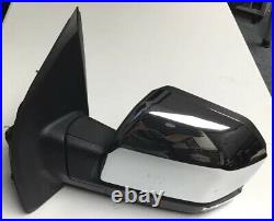 2015-2019 Ford F-150 Left LH Side View Chrome Mirror With Camera, Blind Spot (E29)