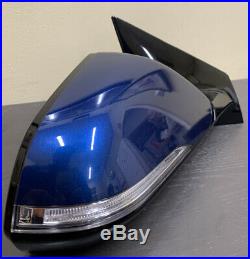 2015 Hyundai Sonata Mirror Right Passenger Side Blind Spot Coast Blue USED OEM
