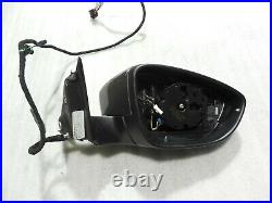 2016-2018 VW PASSAT RIGHT OUTSIDE REAR VIEW MIRROR HEATED BLIND SPOT WithMEMORY